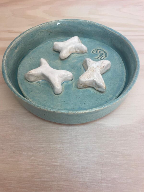 Antischlingnapf 2 in 1 Knochen – Bild 2