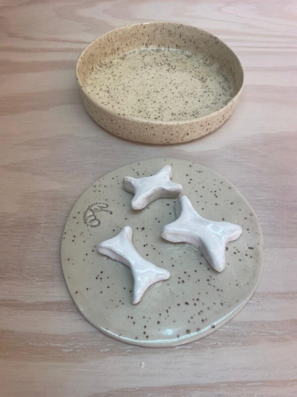 Antischlingnapf 2 in 1 Knochen